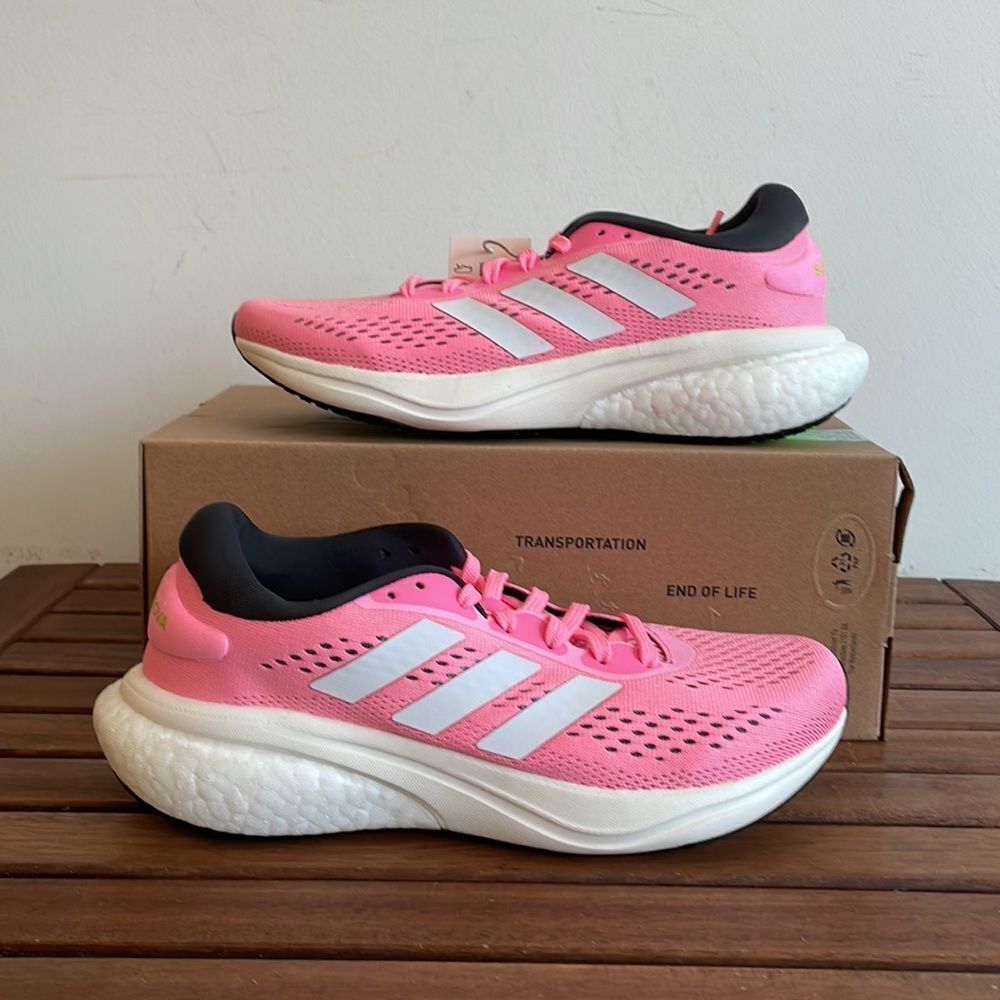 Adidas Supernova 2.0 Running shoes Pink Women Size 7(GW9096)